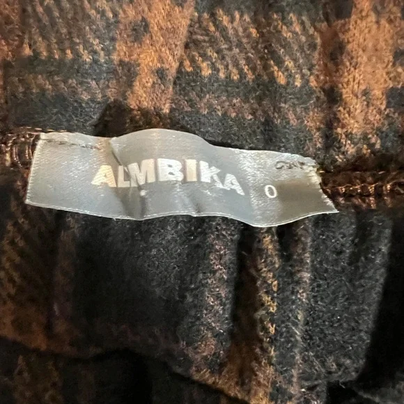 Alembika Ginger Plaid Pant Size 0 (4-6) - Picture 7 of 7
